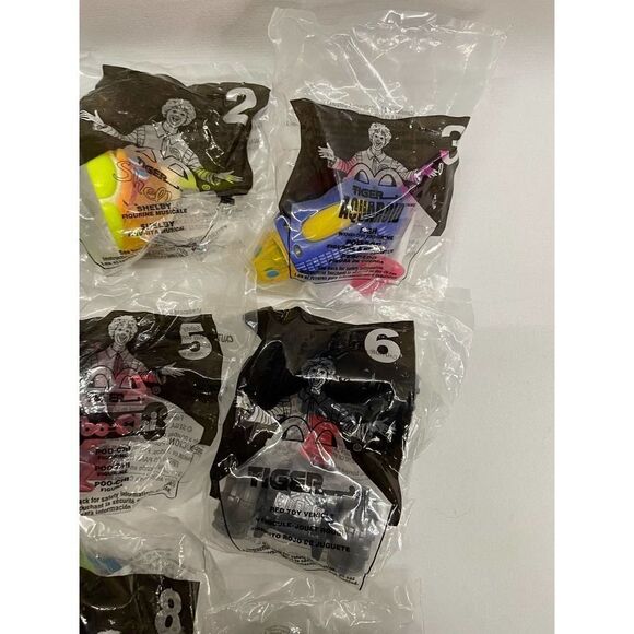 McDonald's Happy Meal TIGER TOY Complete Set 1-9 2000 RARE - Picture 3 of 6